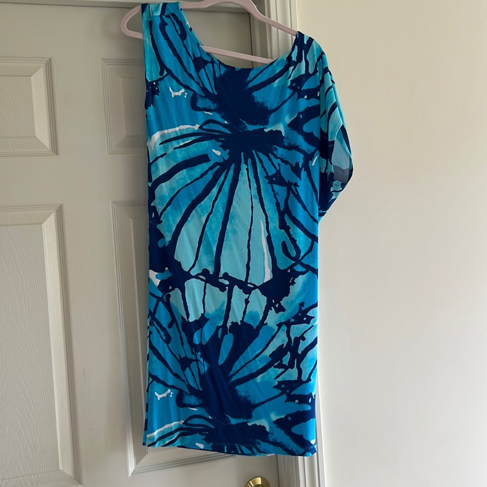 Lilly Pulitzer Tank/Bat Wing Sleeve Dress | Size M